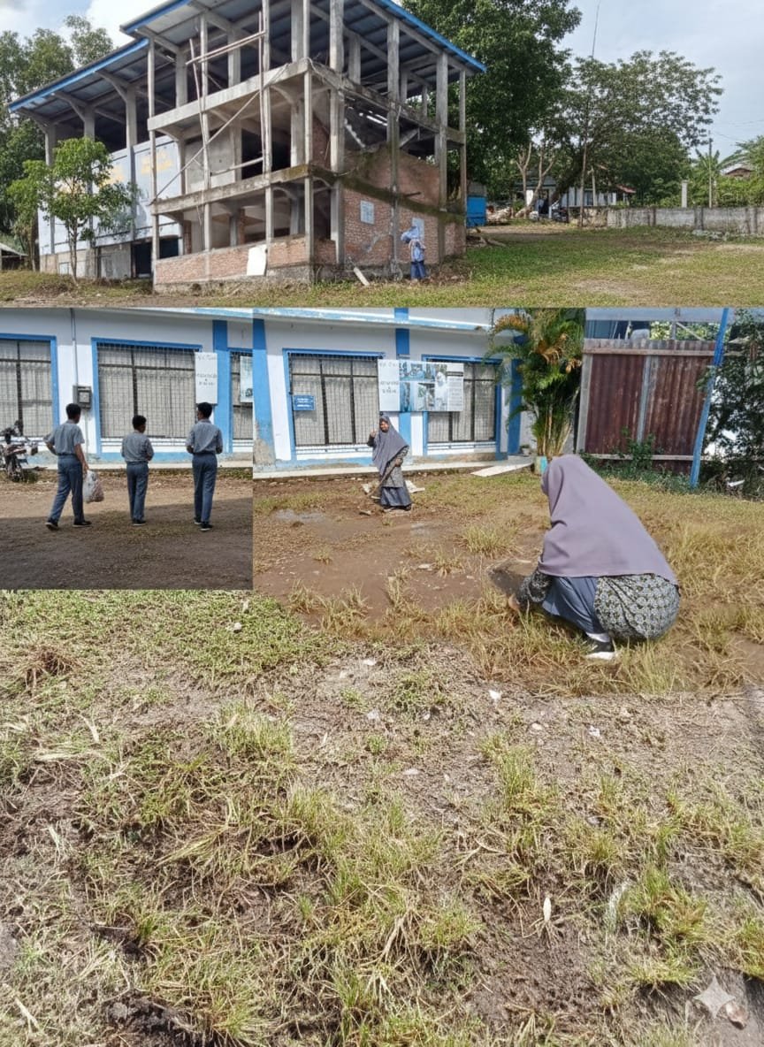 OSIM Firdaus Laksanakan Kerja Bakti Lingkungan Madrasah