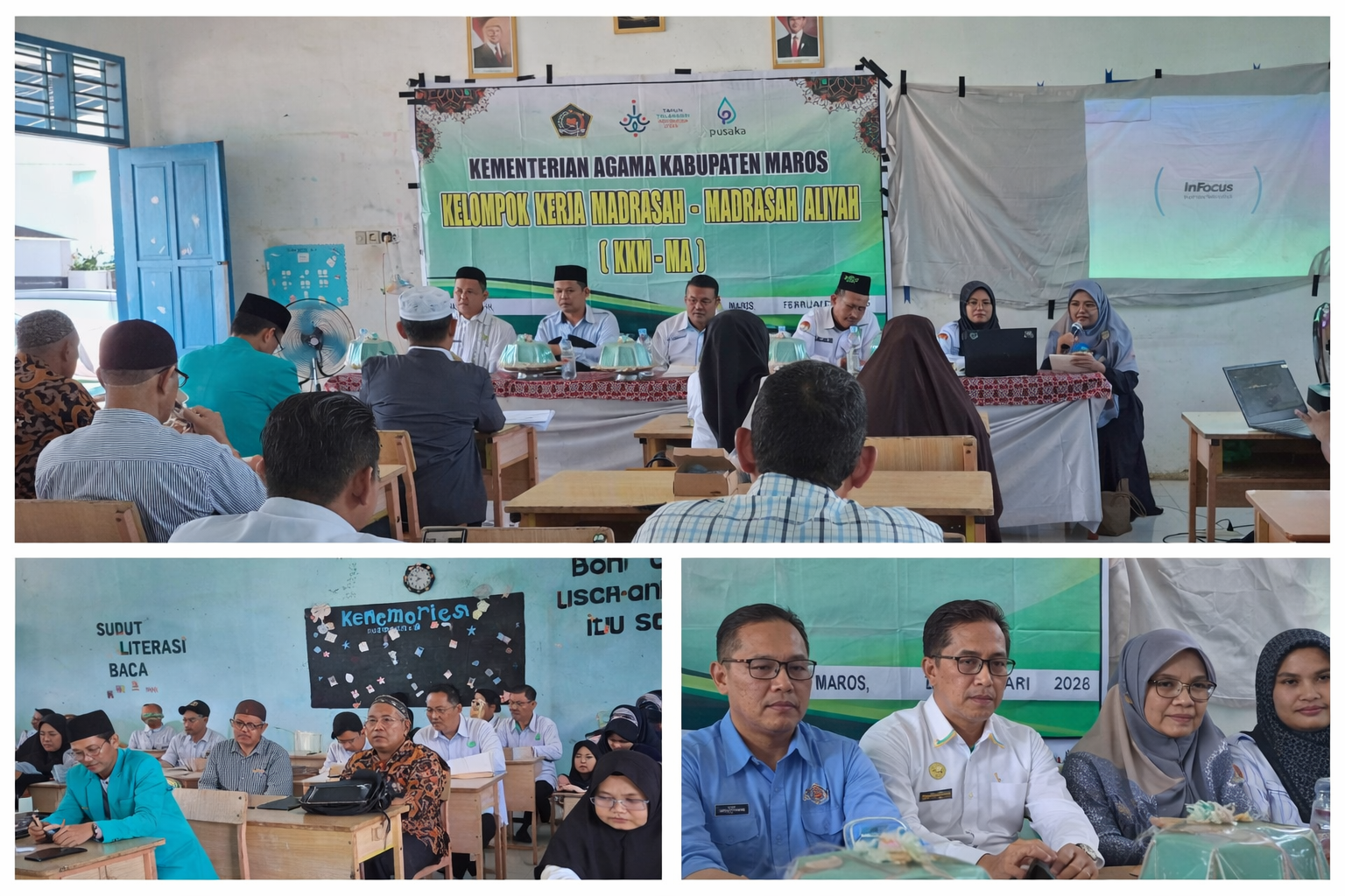 RAPAT KERJA KELOMPOK KEPALA MADRASAH (KKM-MA) KABUPATEN MAROS 2026